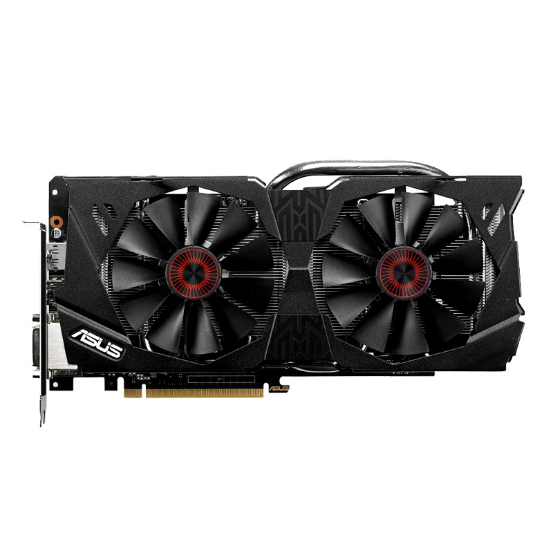 asus/华硕 gtx970-dc2oc-4gd5冰骑士 4g独立游戏显卡 gtx970
