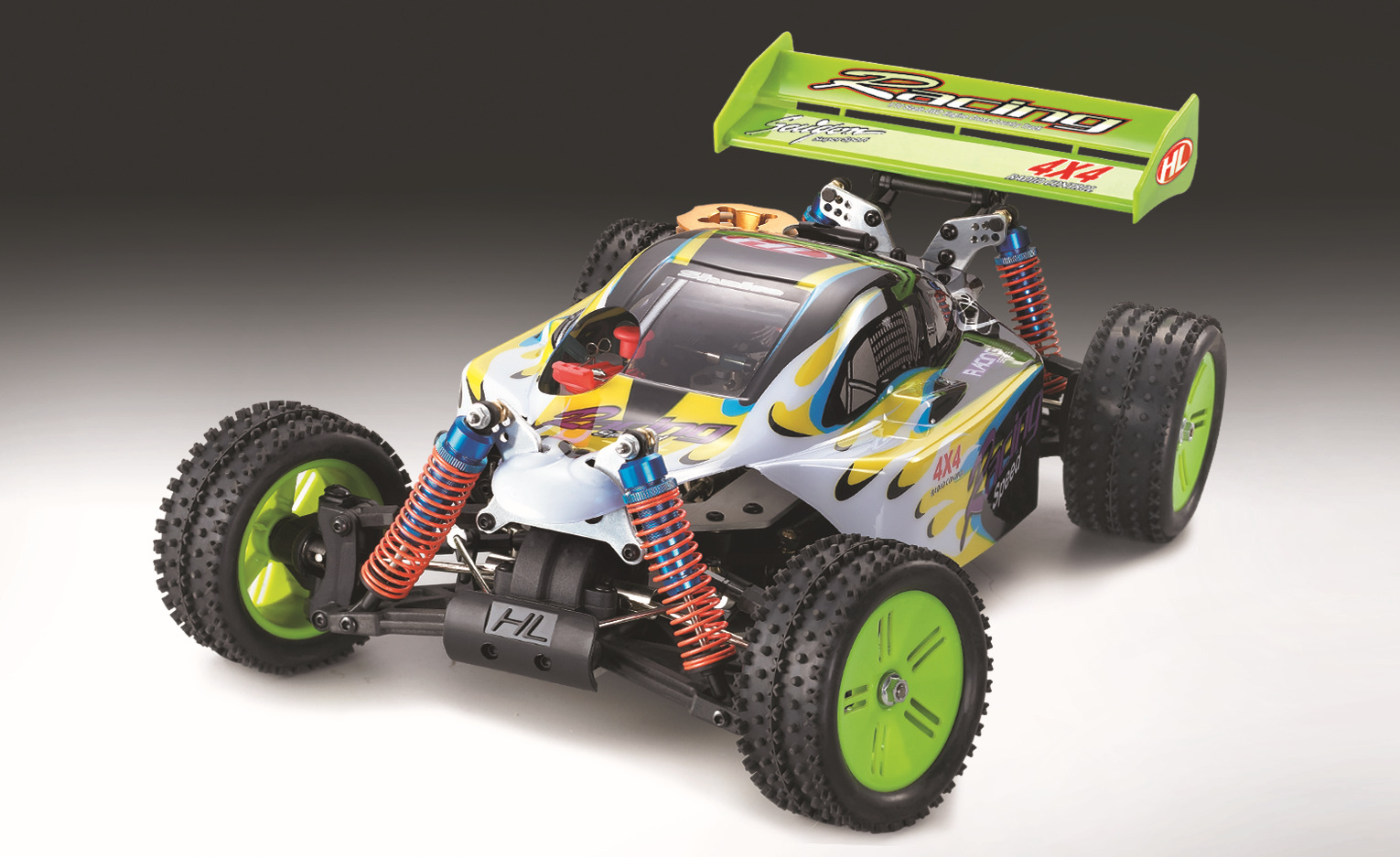 恒龙3850-5 1:10燃油遥控车 rc油动车 平跑漂移 遥控燃油车