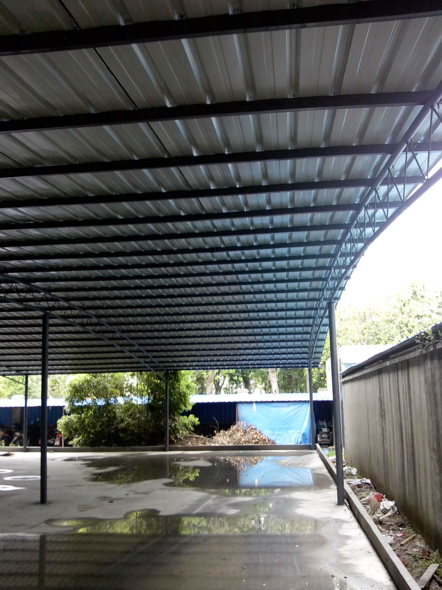 上海彩钢棚,彩钢雨棚,遮阳棚,阳光棚,彩钢车间隔断,彩钢瓦房