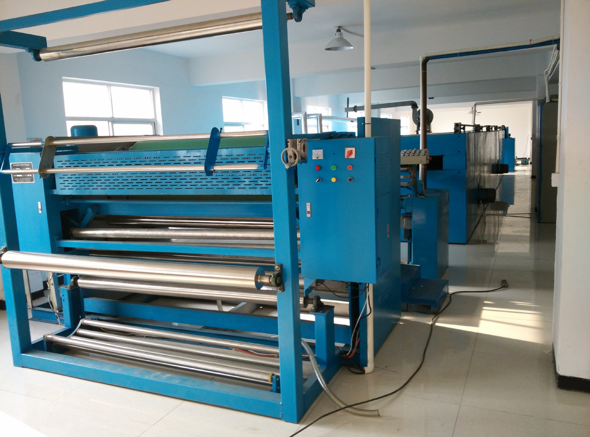 拉幅定形上浆机,数码