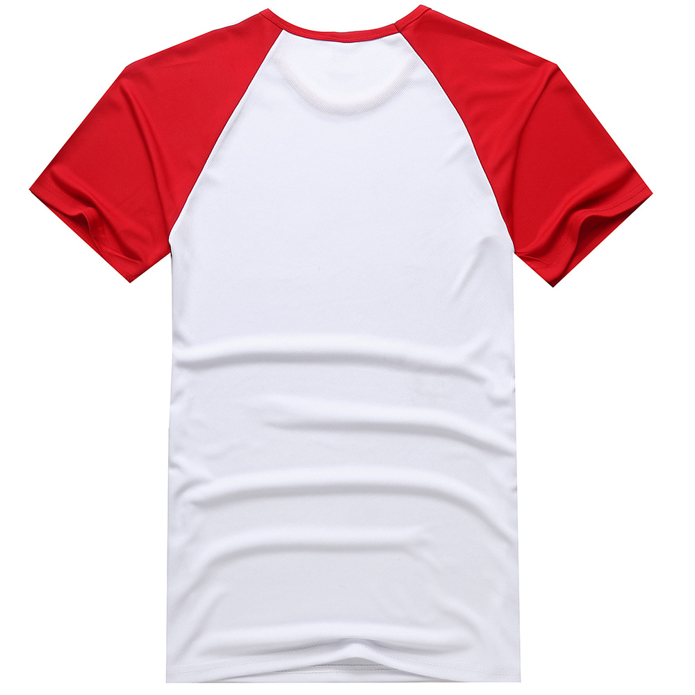 福建厦门街舞运动快干网眼t恤 大版彩印图案30件-50件=20元红插肩