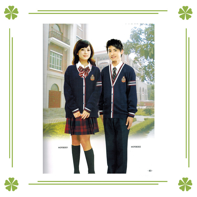 中学校服_汇佳学校校服 四季学院派中学 制作