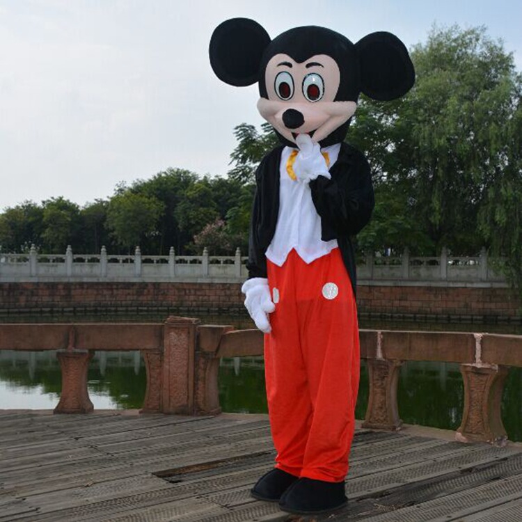 卡通米老鼠米奇米妮人偶服行走人偶服装定做实力厂家可来图