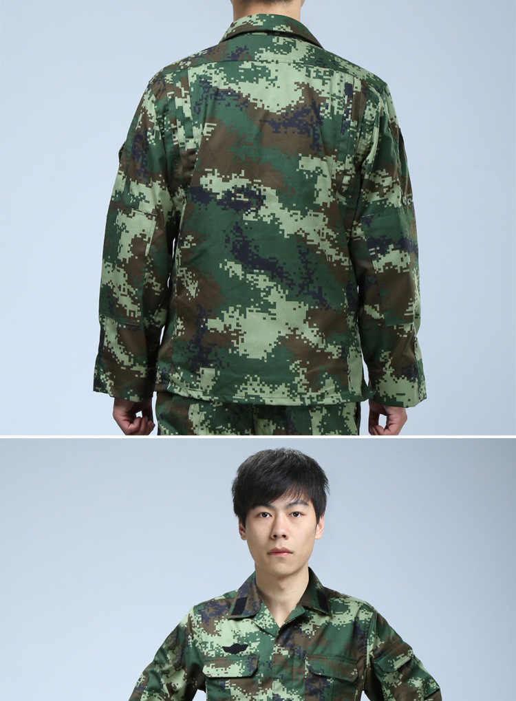 批发迷彩服 **09新式夏迷彩服 夏季长袖作训作战服 wj.