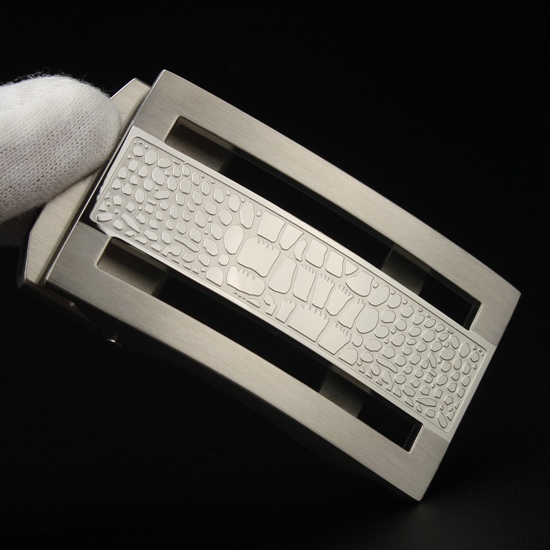 不锈钢自动扣皮带头扣头男士防过敏腰带扣头裤腰带卡子3.5cm批发