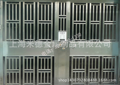 厂家订做批发不锈钢防盗门 单元门 栅栏门 楼宇门 各种防盗门类
