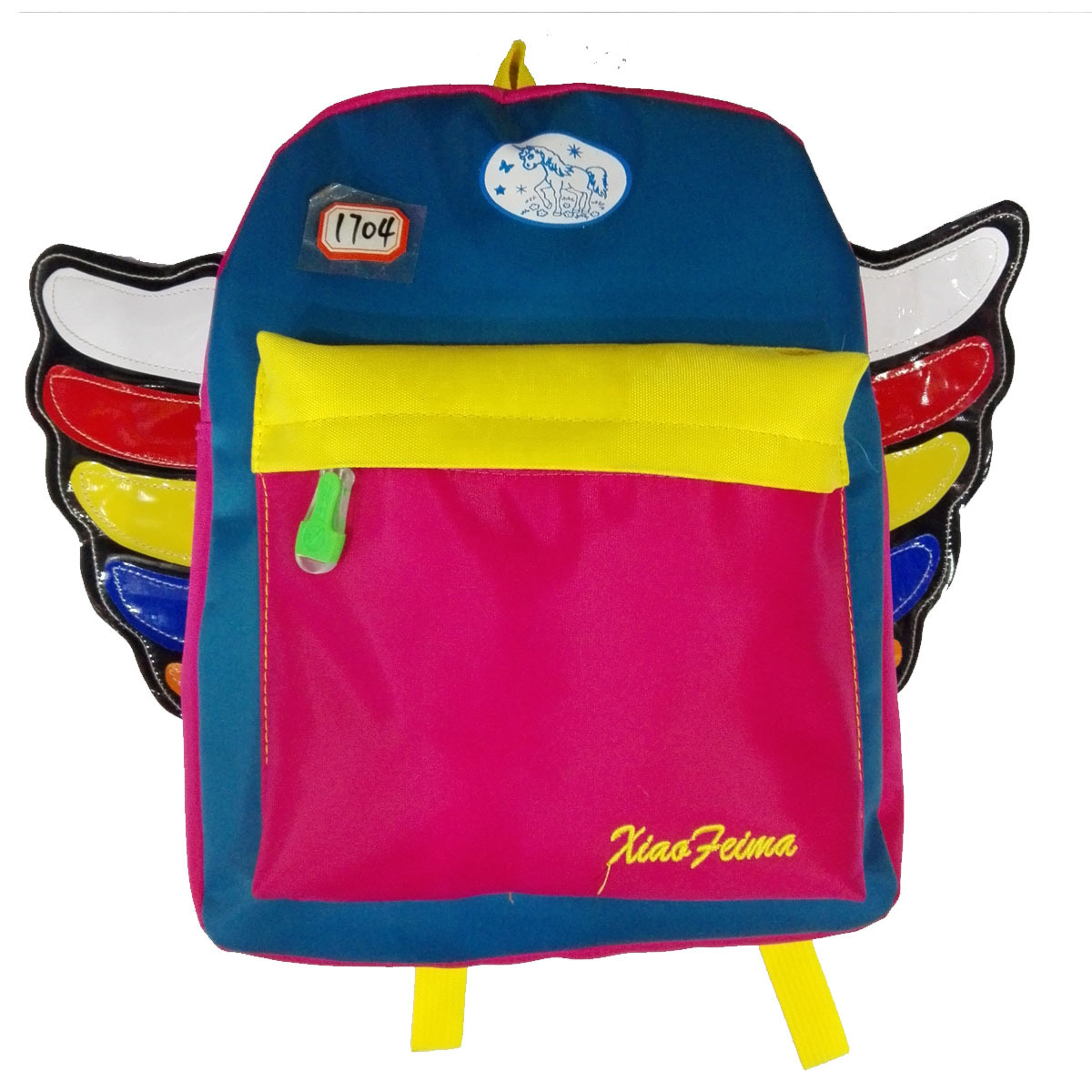 2015新款儿童书包幼儿园小班大班天使翅膀学生书包批发定制广告