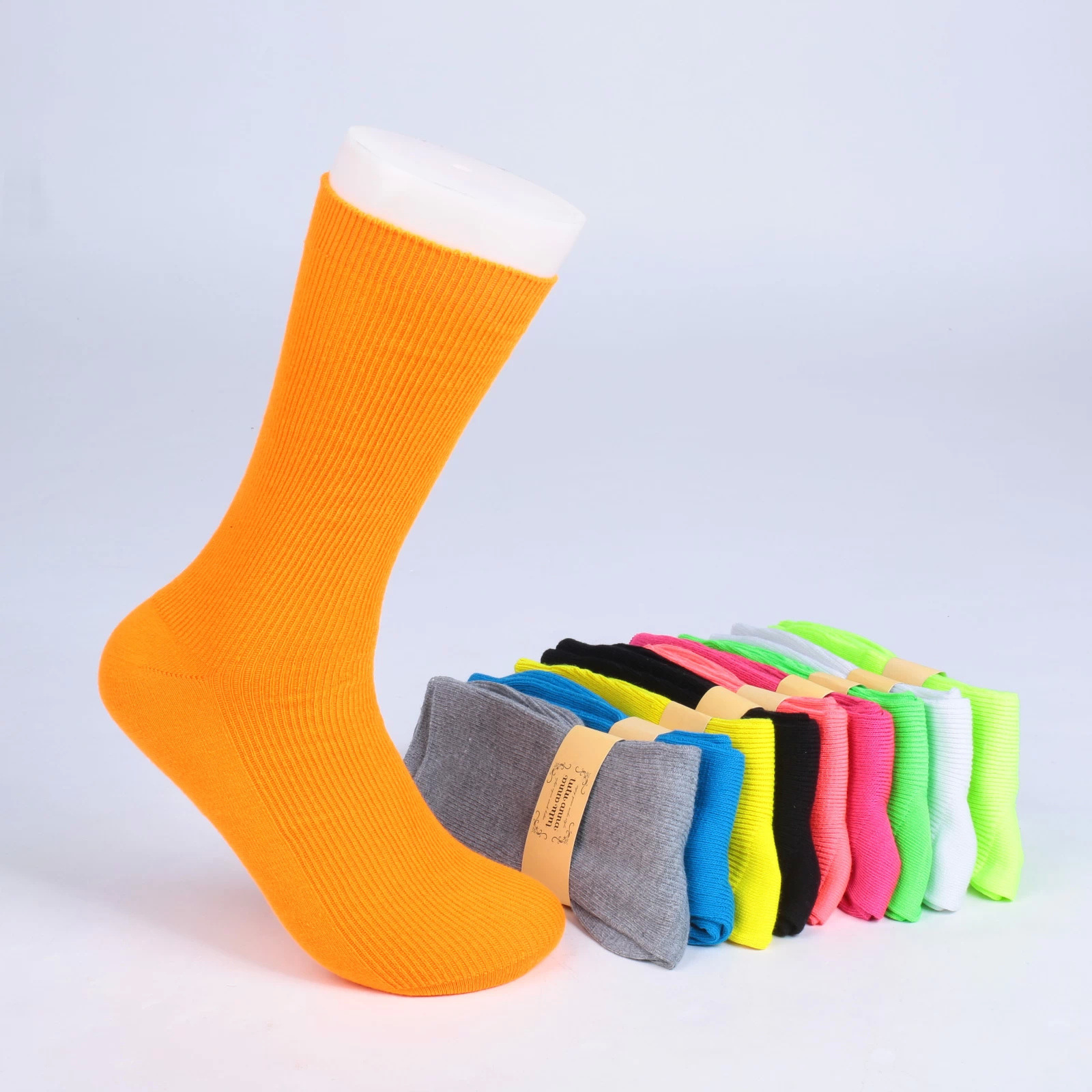 经典时尚热卖潮款女士荧光袜 诸暨厂家直销批发