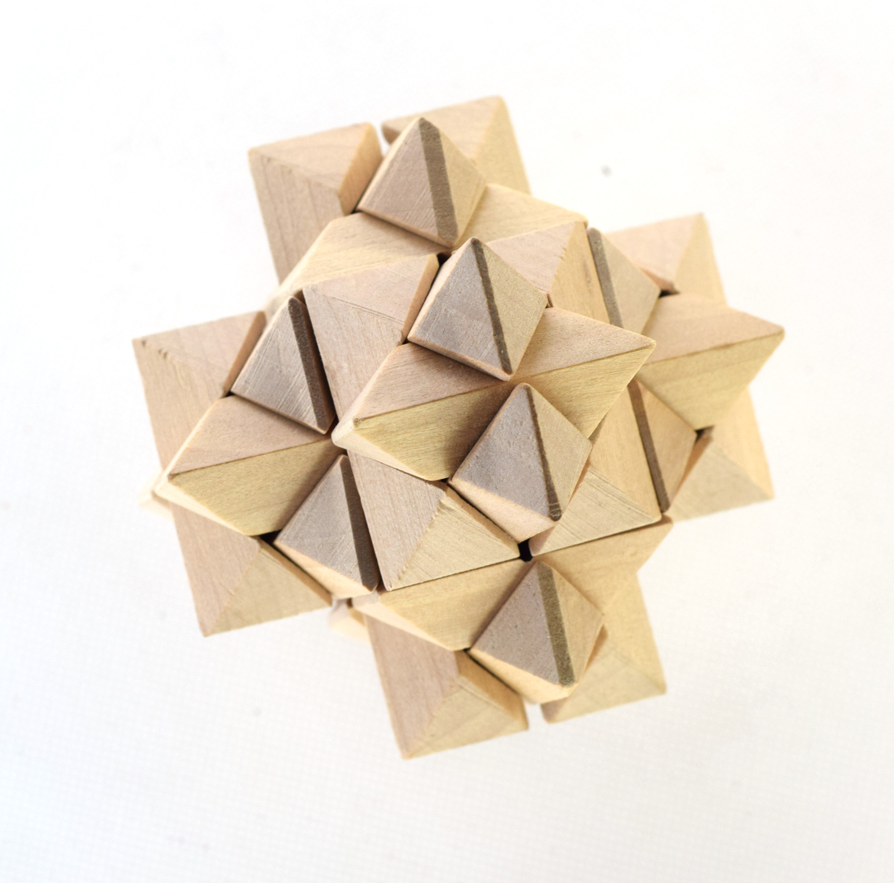 本色榴莲 菠萝孔明锁 鲁班锁 成人益智玩具爆款玩具节日礼物