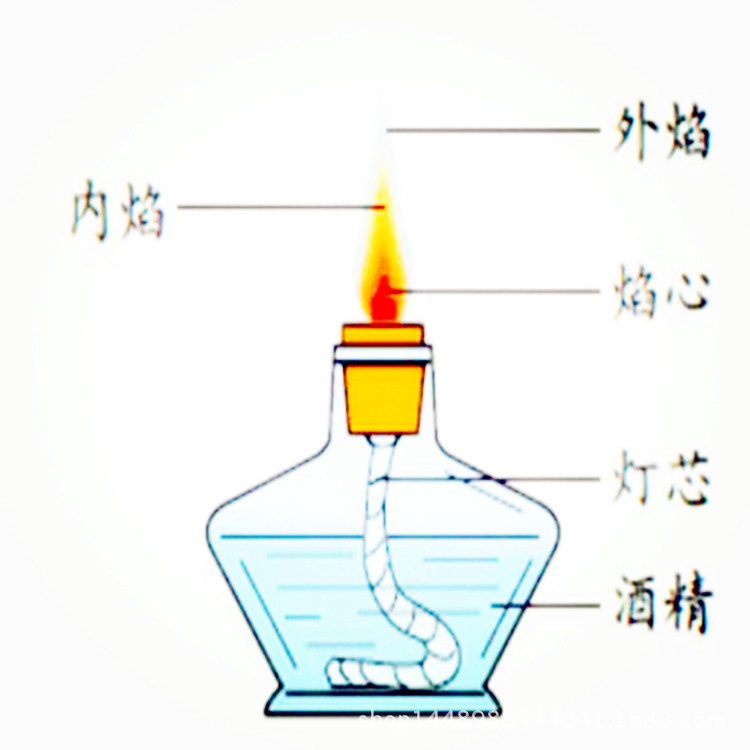 50ml玻璃酒精灯 化学加热 来电咨询 中威科教 量大从优