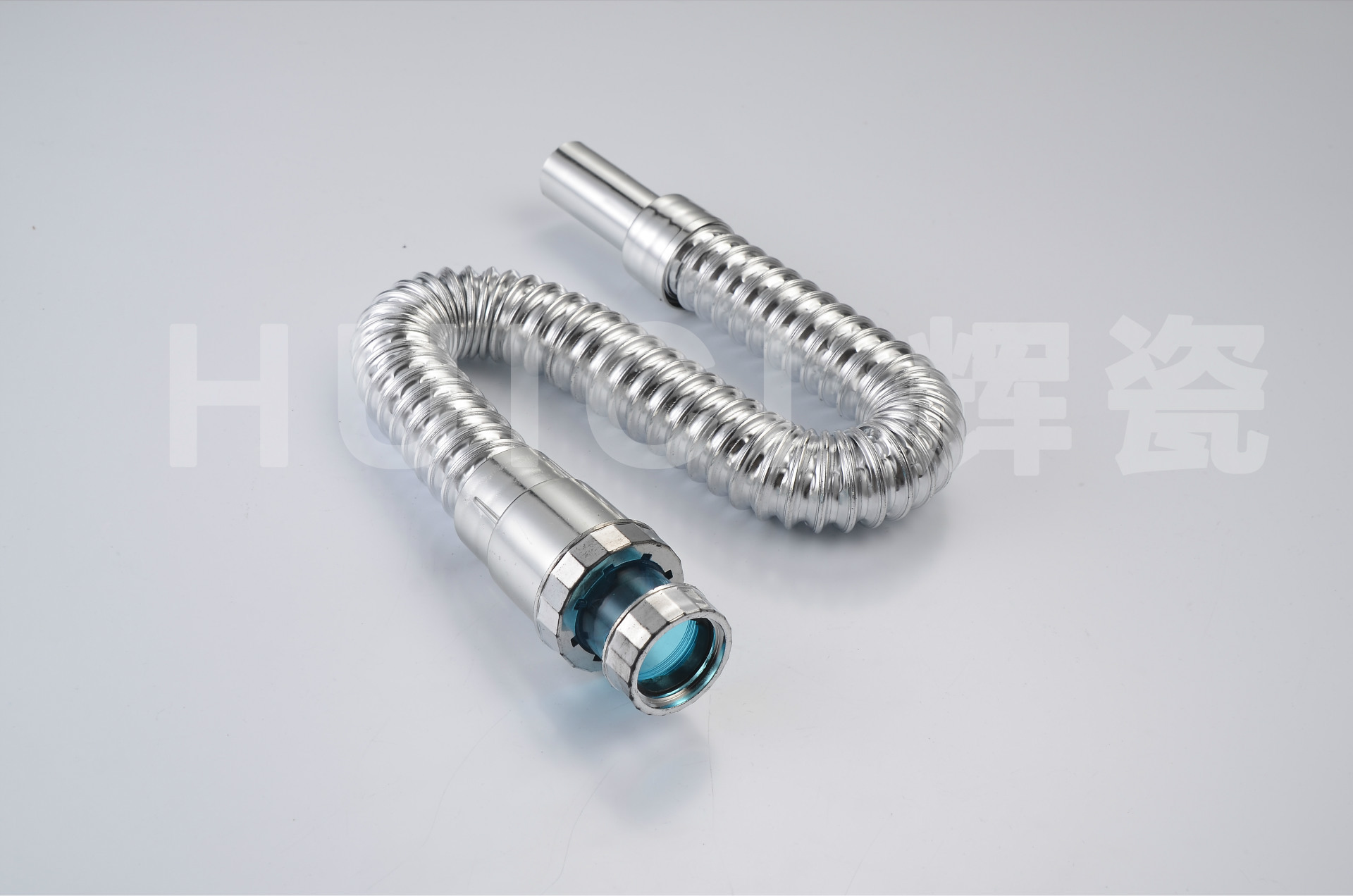 辉瓷 不锈钢防堵防臭万向下水管 面盆排水管 可任意伸缩下水.