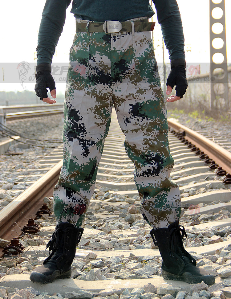 07丛林数码迷彩裤户外男士休闲裤夏迷彩耐