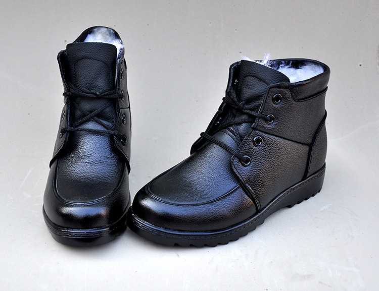 继光3515军靴商务休闲女靴羊毛靴常服正装作训靴