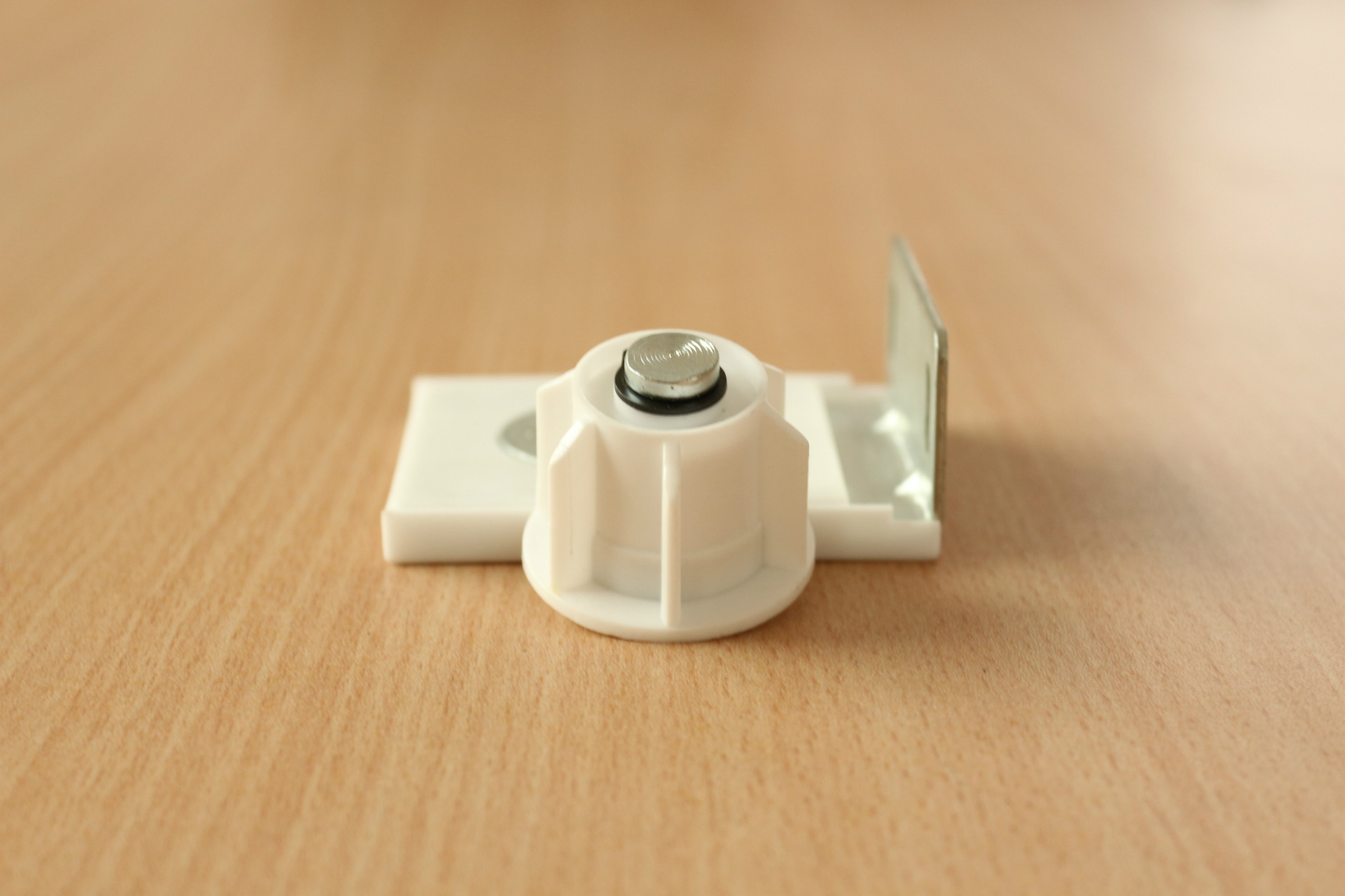 厂家直批窗帘配件卷帘制头拉姆斯38小方制头白色灰色