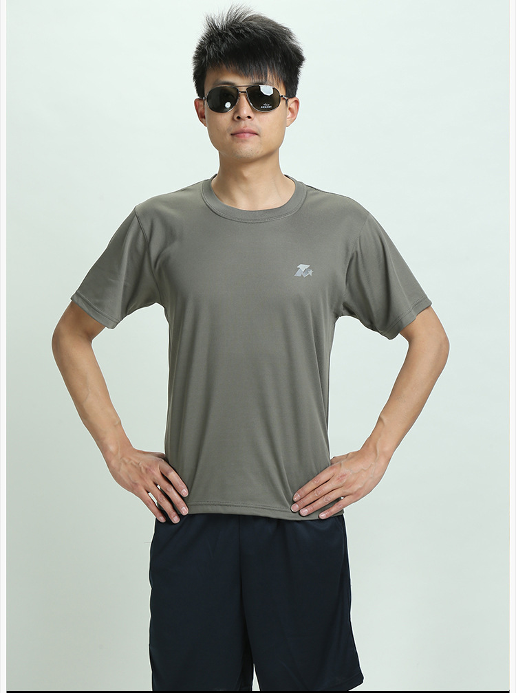 夏季男士07陆体能服套装 配发款 户外运动短袖短裤热卖 排湿吸汗