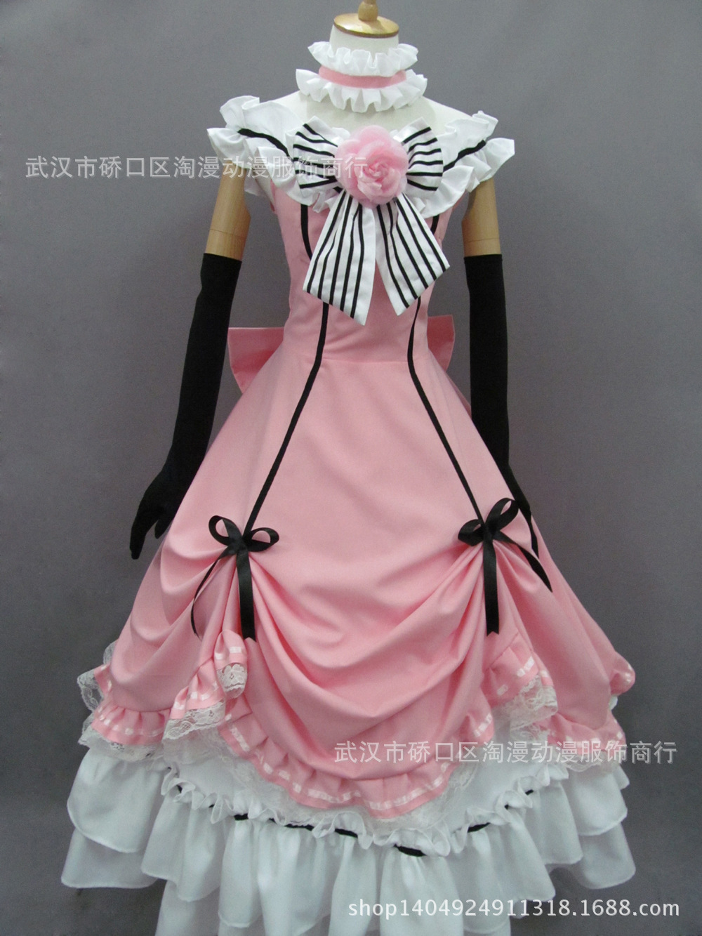 万圣节舞会黑执事  夏尔女装cos礼服  cosplay动漫服饰