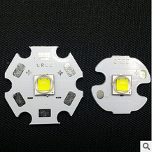 灯珠光源科锐 L2 LED Cree XM-L2 T6 白光 20MM铝基板