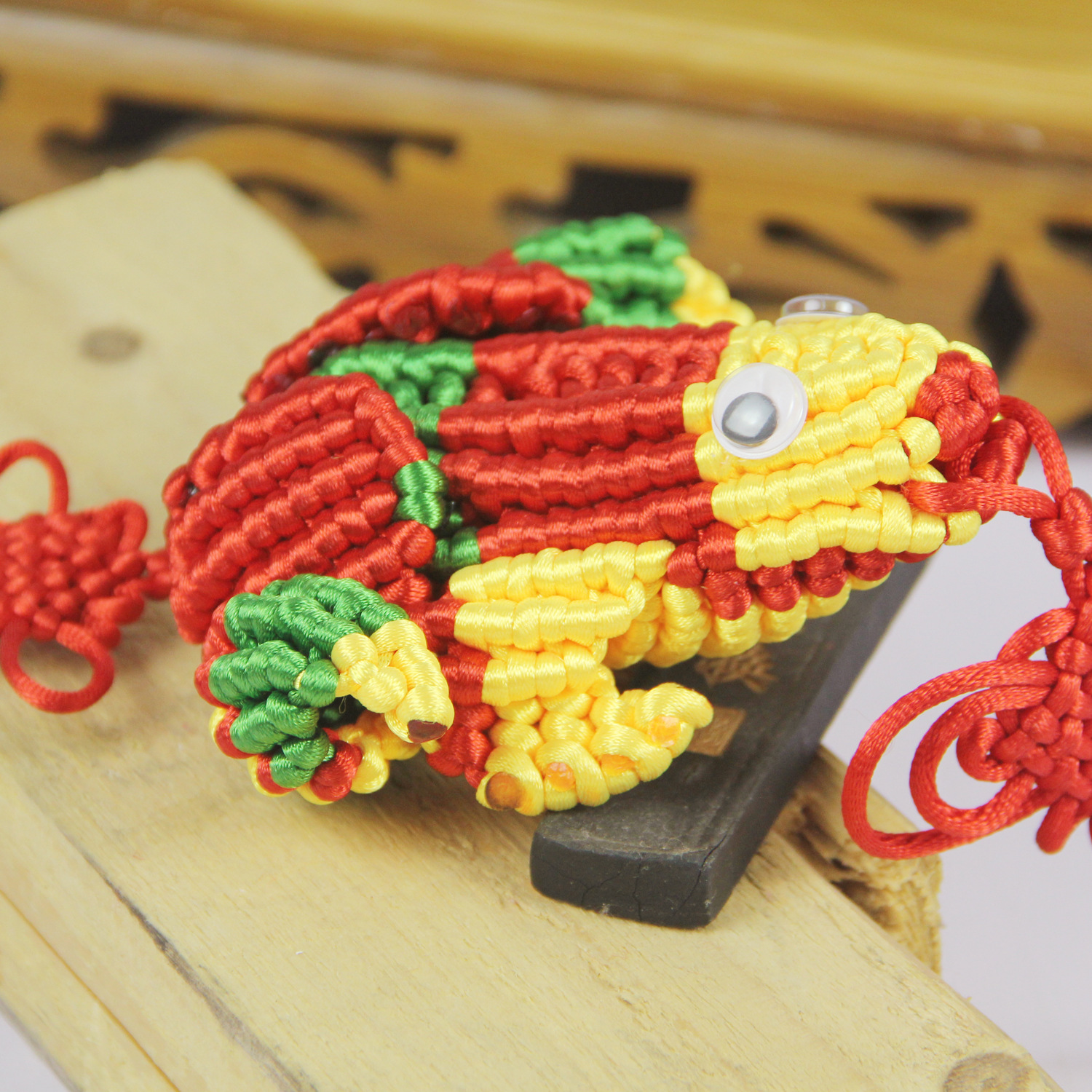 大号青蛙王子中国结挂件 春节年货 花样中国结挂件 中国结