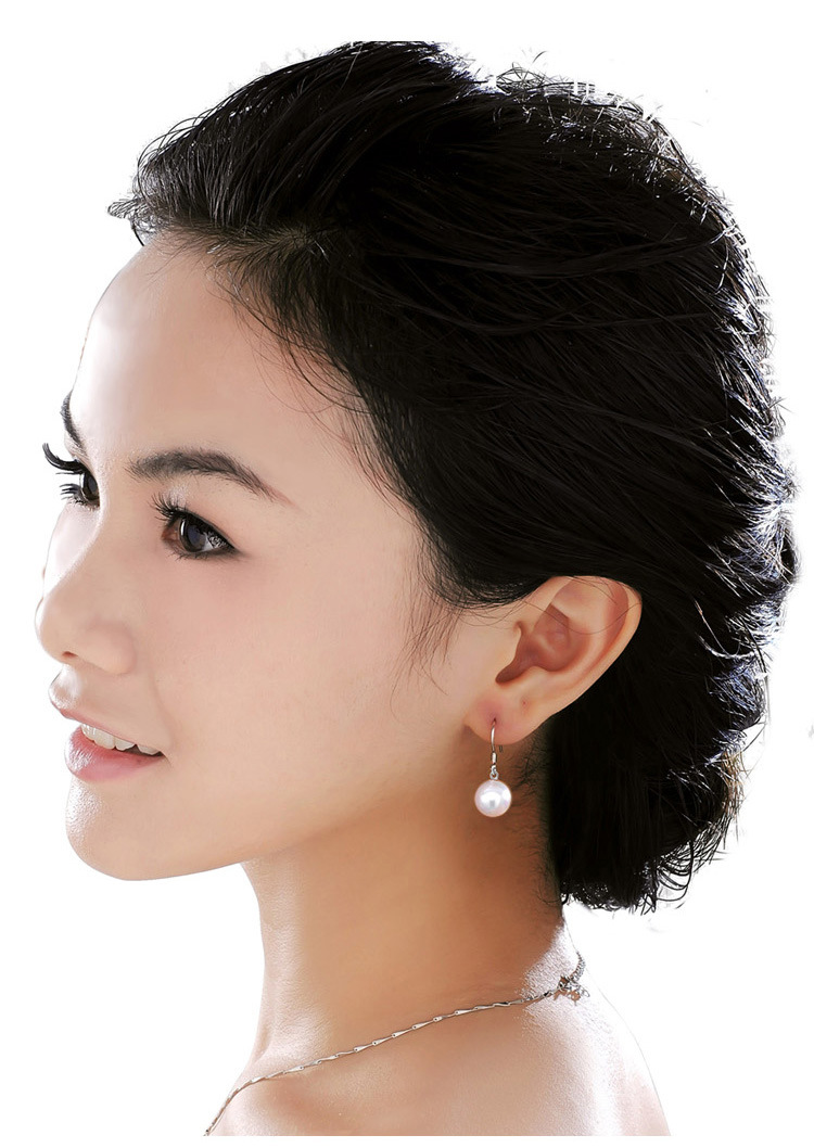 s925纯银珍珠耳钉 韩版时尚气质女款珍珠耳饰 防过敏 厂家批发