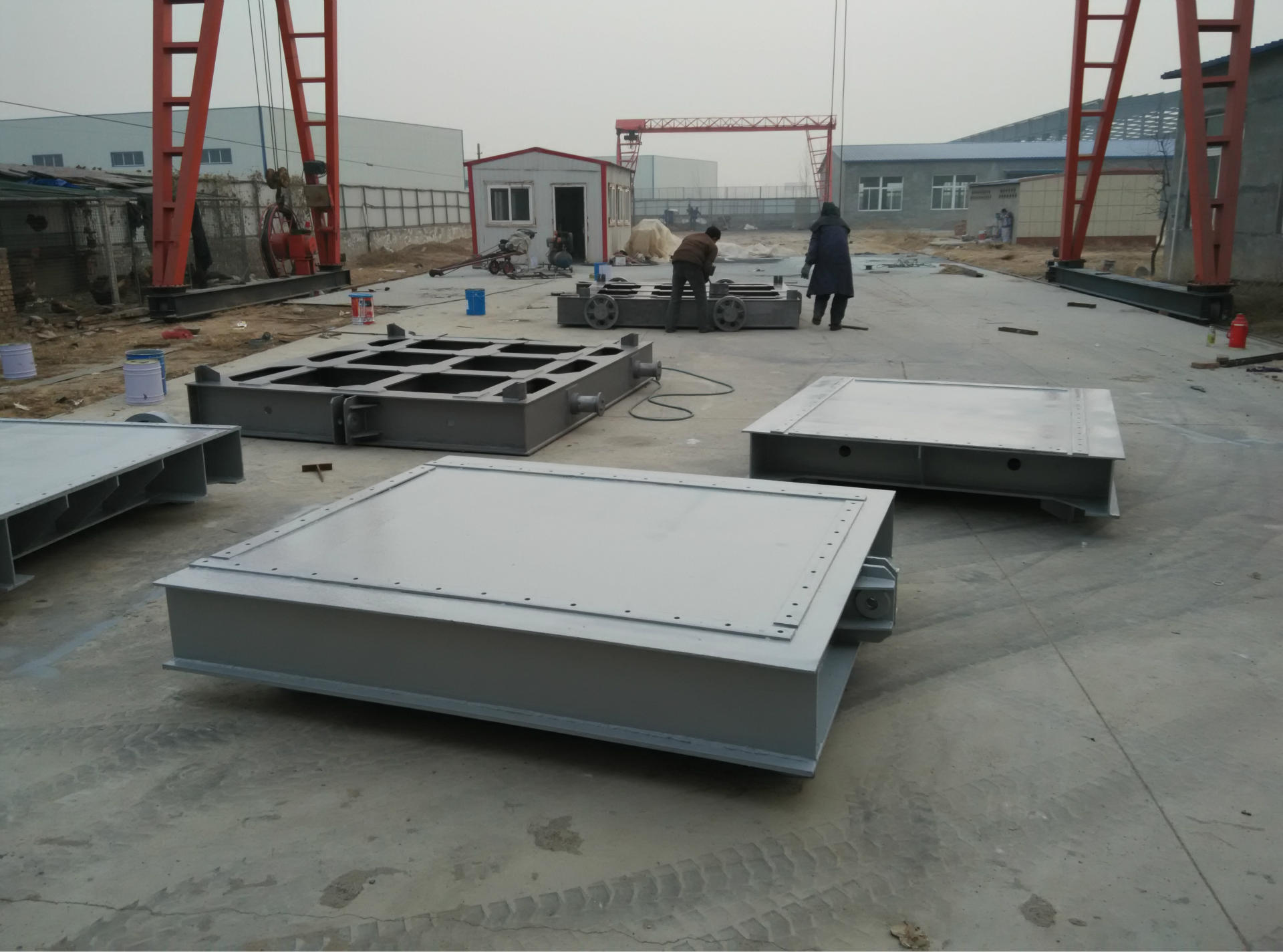 供应-平面滑动钢闸门 平面定轮钢闸门 镀锌钢闸门