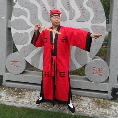 万圣节道士服道教法器道服法衣天师道袍八卦衣茅山道士法师僵尸服