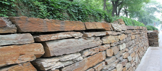 如何打造石墙景观?