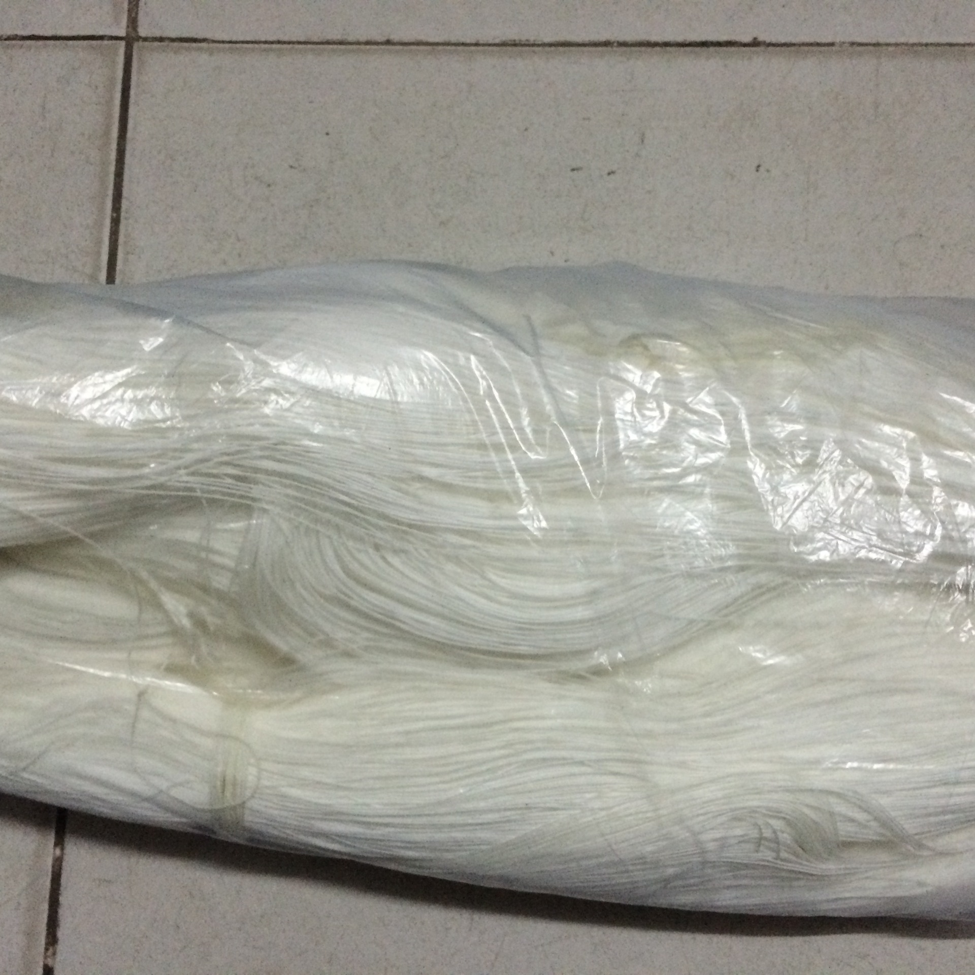 7白色鱼丝锦纶绳织带,吊牌绳带,饰品用线绳