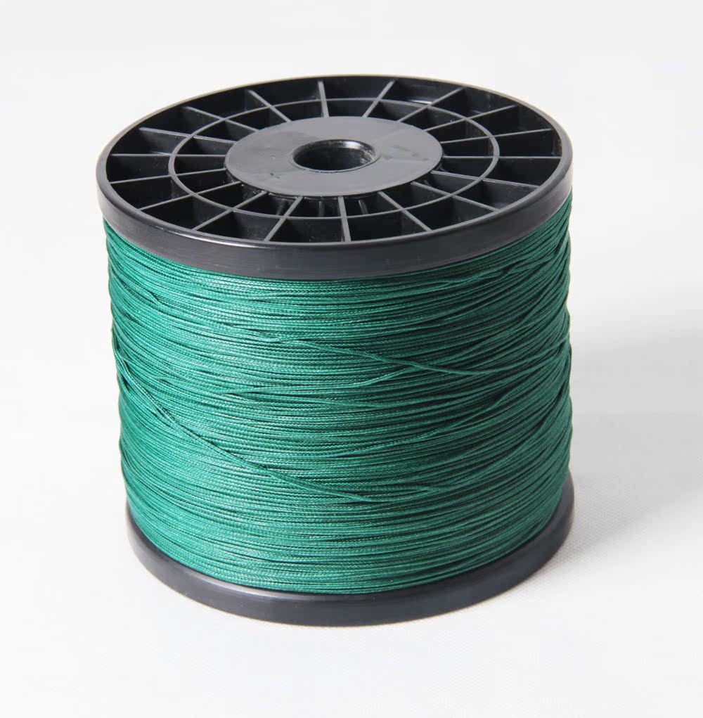 8股1000米8编30-100磅3-10#墨绿大力马pe线/防咬编织鱼线/海竿线-渔线