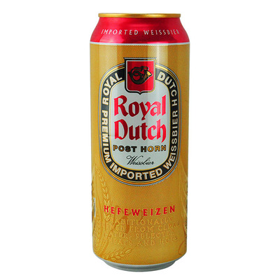 进口食品批发 德国原装royal dutch皇家骑士5.1度小麦白啤酒500ml