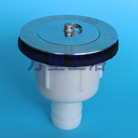 全钢下水器不锈钢水槽下水口下水管水槽配件40/50钢口