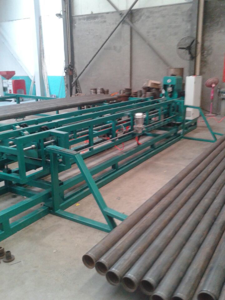 全自动钢管压槽机