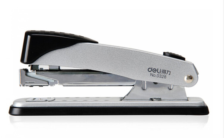 得力订书机 得力0328 订书机 12号 标准订书器