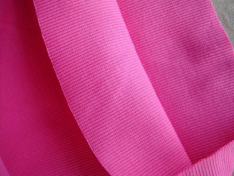 【新泓玥】厂家直销全棉氨纶弹力2*2双面针织圆机袖口罗文布