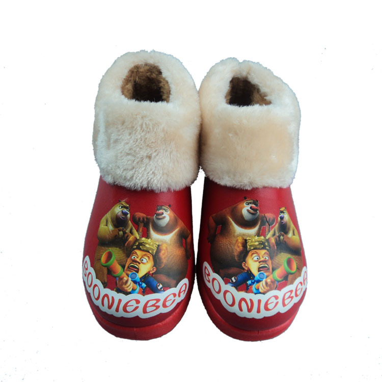 新款光头强童鞋棉上新啦!