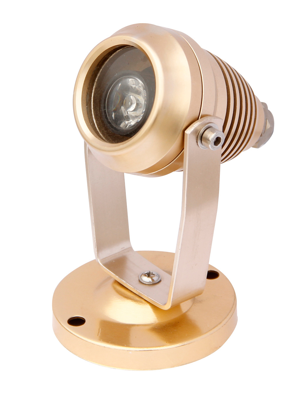 1w 金色高档小射灯 台湾晶元芯片 户外室内led灯