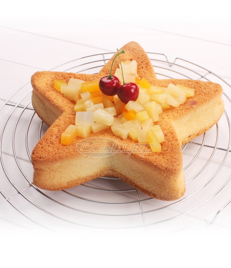 厂家直销diy硅胶五角星硅胶蛋糕烘焙模