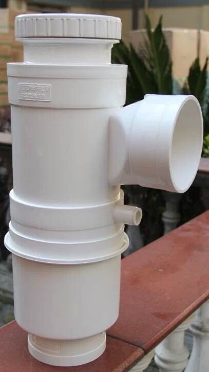 单立管螺旋降噪消音三通 高层旋流柔性单立管 塑料建材