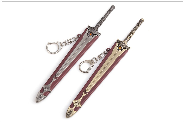 花千骨武器悯生剑断念剑 17厘米 未开刃 白子画 杀阡陌 合金剑