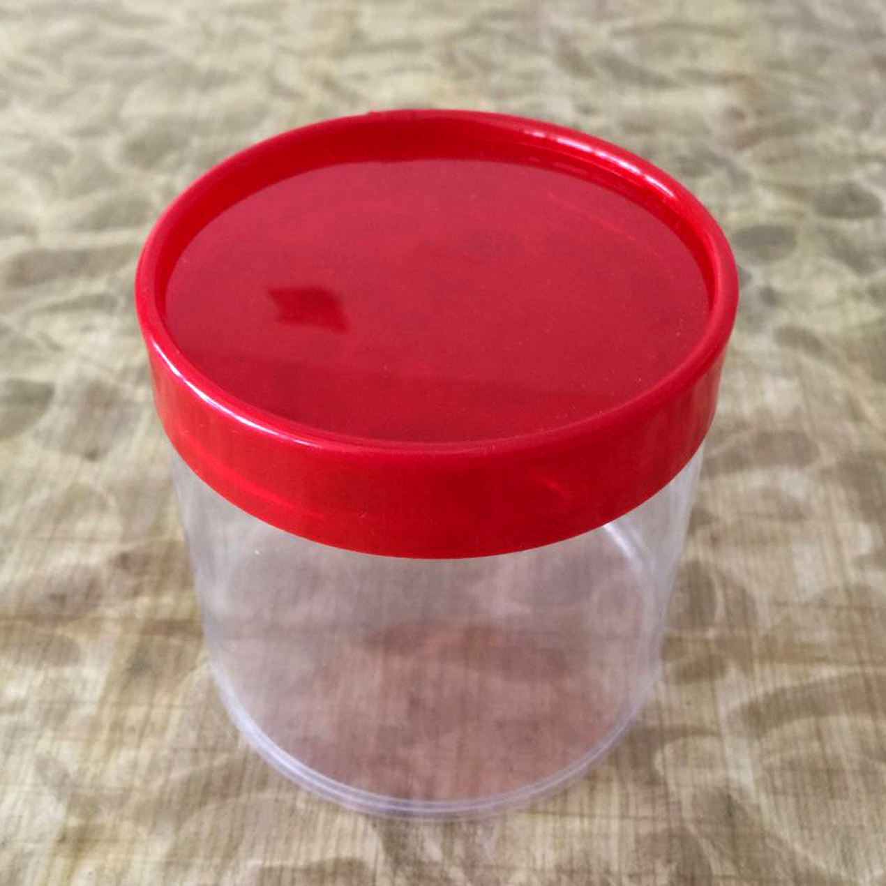 定做pvc透明圆形盒毛巾恤彩盒t恤圆柱形盒直径8cm厂家直销