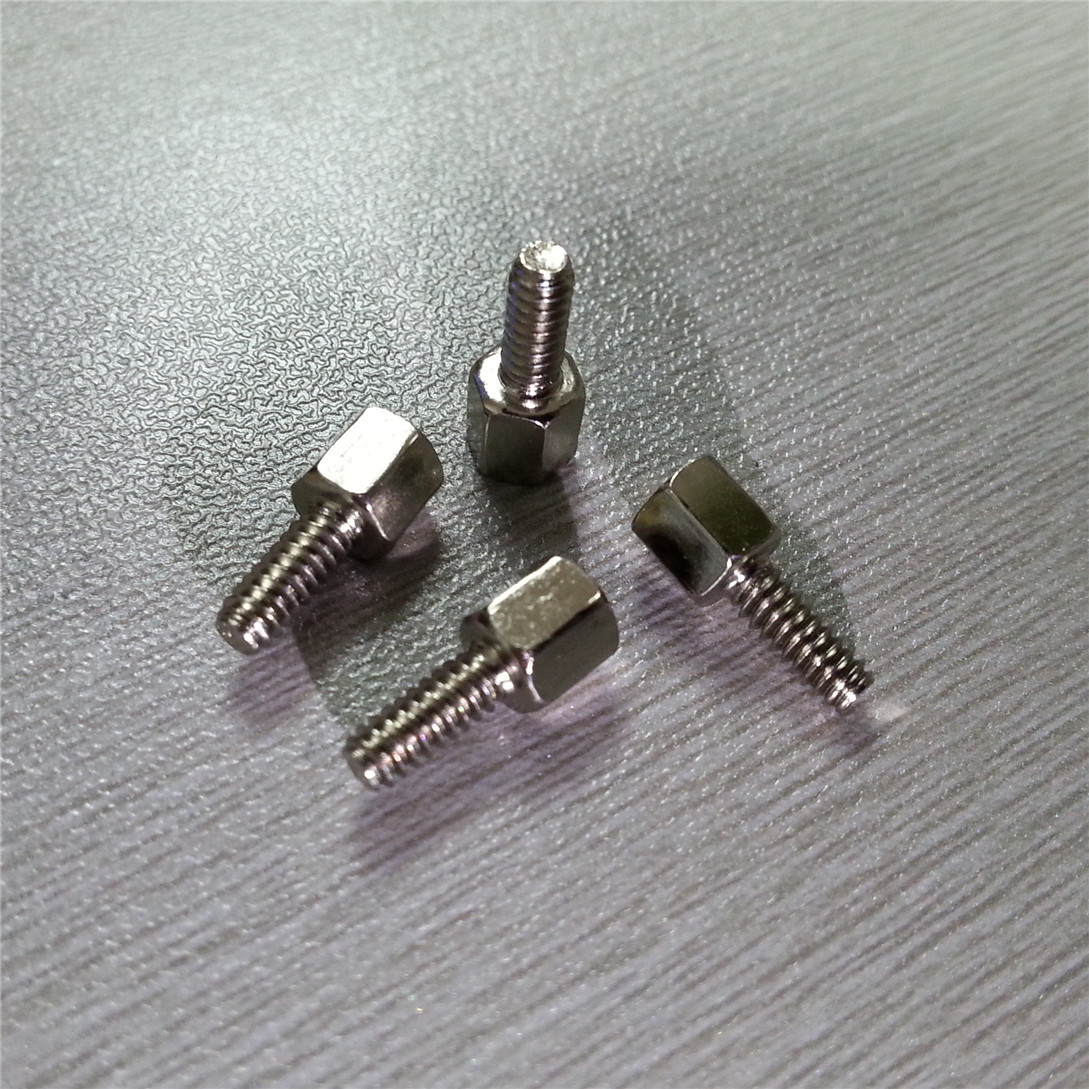 供应unc4-40英制螺丝 铁材unc4-40英制螺丝 镀镍unc4-40英制螺丝