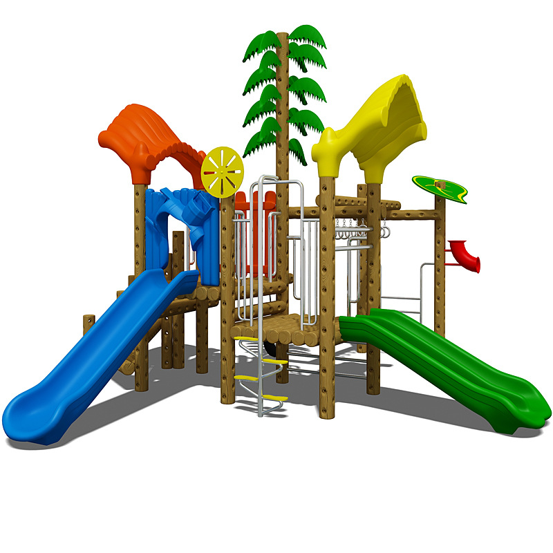 小博士滑梯幼儿园玩具户外塑料大型室外组合滑梯游乐设施01101