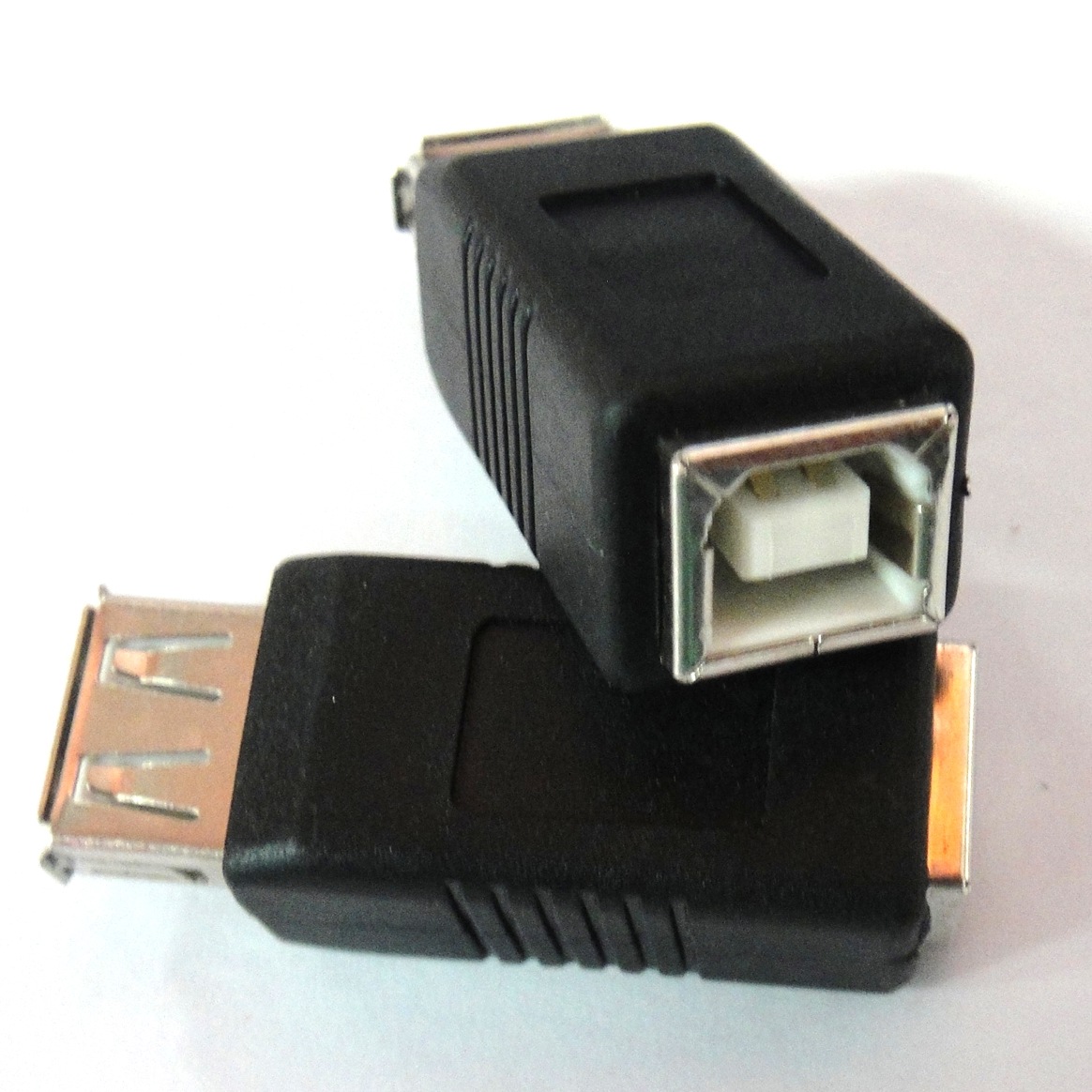 0标准母对b母转换头usb2.0打印转接头方口