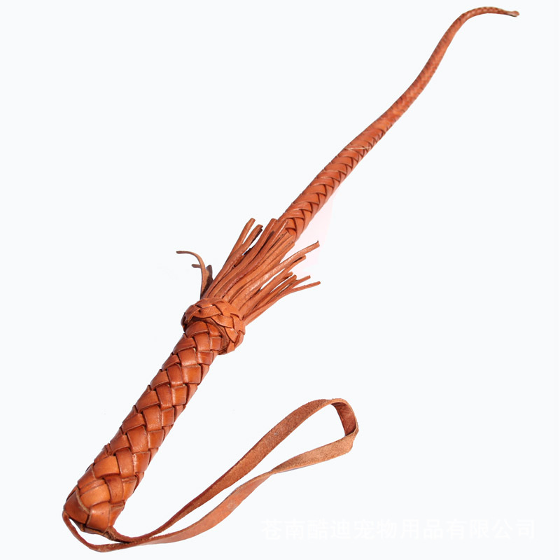 牛皮马鞭 训狗狗 训马鞭 宠物用品 牛皮鞭子 小额批发宠物用品