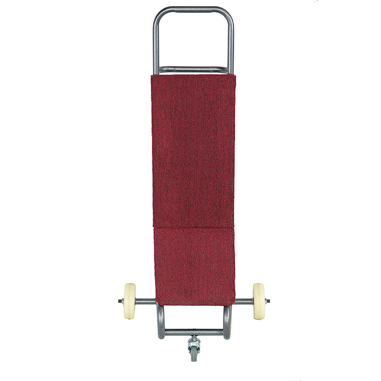 厂家加厚酒店推车宴会椅推车会议椅推车滑轮推椅车将军椅子推车