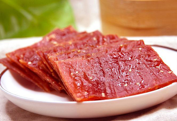 百年靖江特产新加坡风味三鑫猪肉脯 250g 休闲特级小吃猪肉脯*