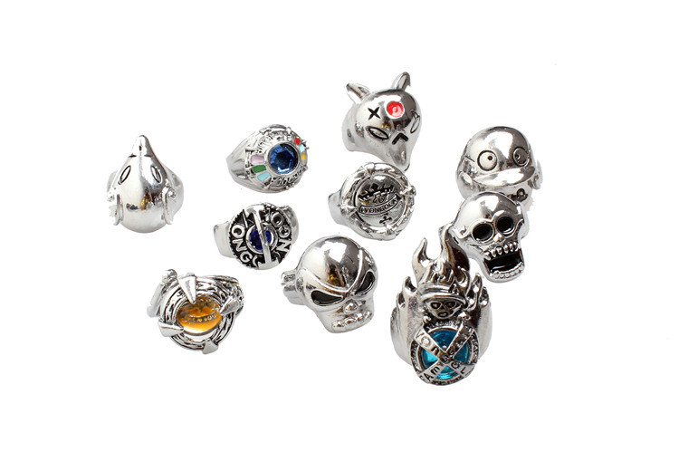 tz007 动漫周边批发 家庭教师彭格列戒指 动漫礼盒套装 纪念品