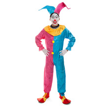 儿童节舞会服装小丑COS表演服装成人男女小丑服饰面具帽子小丑