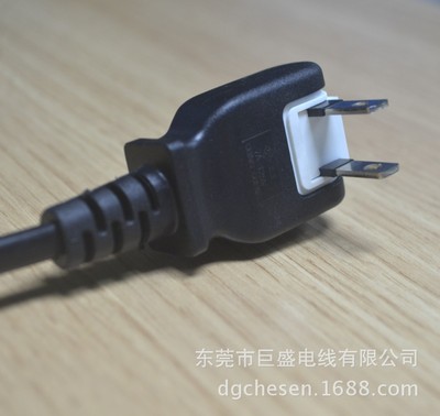 日规插头 日本旋转插头 90° 插头 电源线