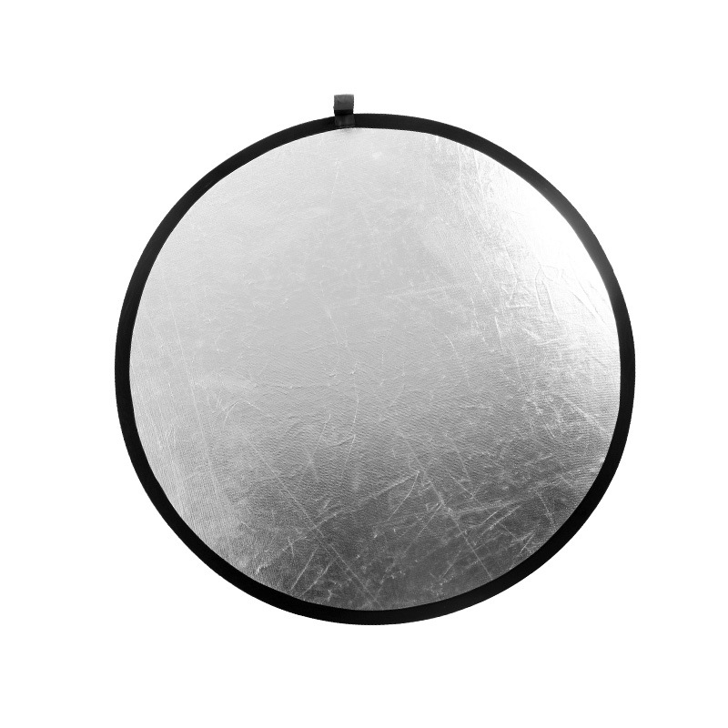 80cm二合一金银折叠摄影反光板 便携档光板打光板柔光板拍照器材