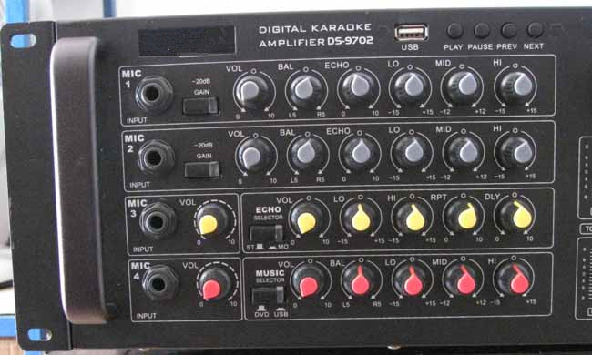 nrs专业舞台功放影院功放机ktv唱歌蓝牙带usb接口功率放大器功放